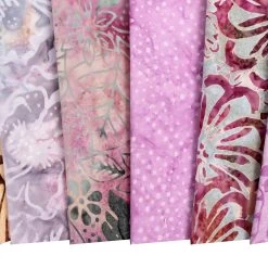 Pansy Tonga Batiks Treat ShortcakeTimeless Treasures Fabrics -Fabric Sewing Store pansy tonga batiks cu3 3