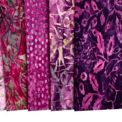 Pansy Tonga Batiks Treat ShortcakeTimeless Treasures Fabrics -Fabric Sewing Store pansy tonga batiks cu5 3