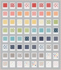 Simply Delightful Jolly BarSherri & Chelsi For Moda Fabrics -Fabric Sewing Store pantones 58.5x66.5 1