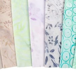 Pastel Petals Artisan Batiks 10" SquaresLunn Studios For Robert Kaufman Fabrics -Fabric Sewing Store pastel petals artisan cu3 2