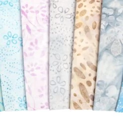 Pastel Petals Artisan Batiks 10" SquaresLunn Studios For Robert Kaufman Fabrics -Fabric Sewing Store pastel petals artisan cu5 2