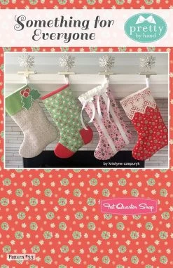 Something For Everyone Stockings Downloadable PDF Sewing PatternPretty By Hand