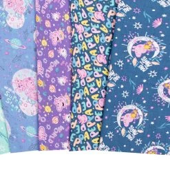 Peppa Pig Half Yard BundleCamelot Design Studio For Camelot Fabrics -Fabric Sewing Store peppa pig cu2