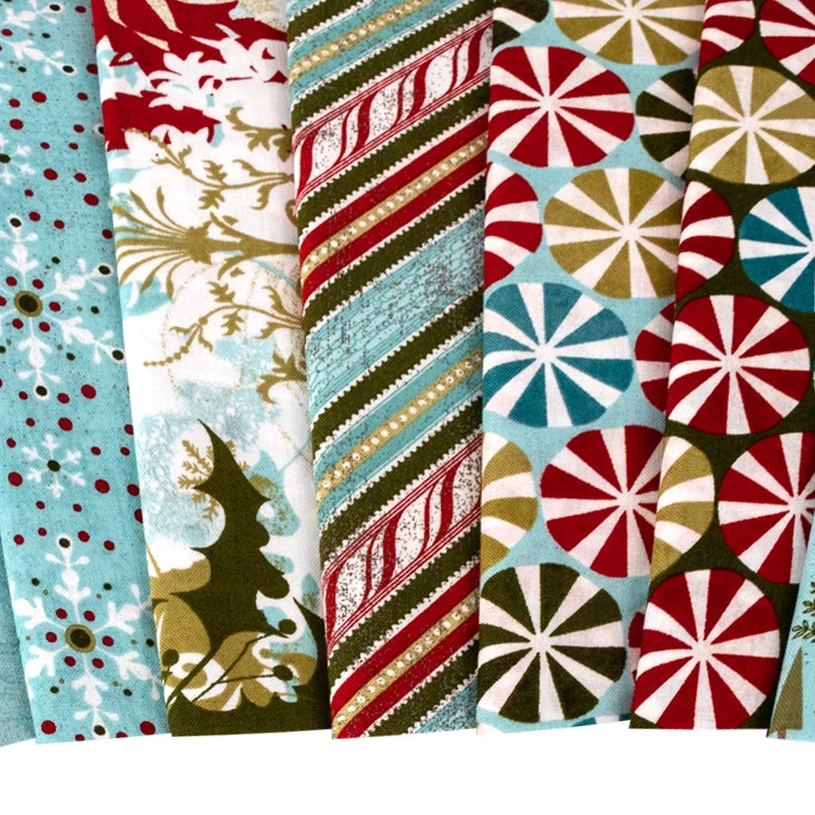 Peppermint Bark Fat Eighth BundleBasicGrey For Moda Fabrics 4 Peppermint Bark Fat Eighth BundleBasicGrey For Moda Fabrics - Image 4