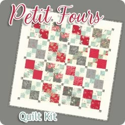 Petit Fours Quilt KitFeaturing Collection For A Cause: Etchings By Howard Marcus & 3 Sisters