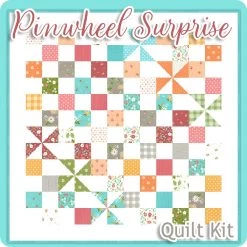 Pinwheel Surprise Quilt KitFeaturing Bountiful Blooms By Sherri & Chelsi -Fabric Sewing Store pinwheelsurprise top cs