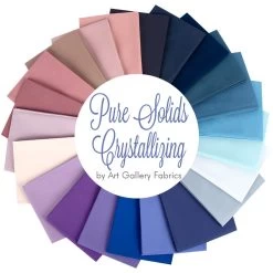 Pure Solids Crystalizing Edition Fat Quarter BundleArt Gallery Fabrics