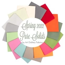 Spring 2022 Pure Solids Fat Quarter BundleArt Gallery Fabrics