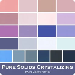 Pure Solids Crystalizing Edition Fat Quarter BundleArt Gallery Fabrics -Fabric Sewing Store puresolidseditions crystalizing 900