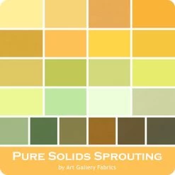 Pure Solids Sprouting Edition Fat Quarter BundleArt Gallery Fabrics -Fabric Sewing Store puresolidseditions sprouting 900