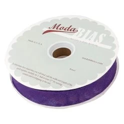 Purple Grunge 40 Yards Of Quilters Bias BindingModa #QB2-4313