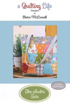 The Aubri Tote Sewing PatternA Quilting Life Designs #QLD-154