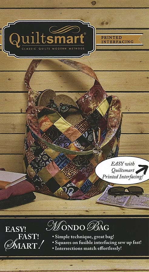 Mondo Bag Fun Pak Sewing PatternQuiltsmart #QS10037 1 Mondo Bag Fun Pak Sewing PatternQuiltsmart #QS10037