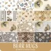 Bear Hugs Fat Quarter BundleMorris Creative Group For QT Fabrics