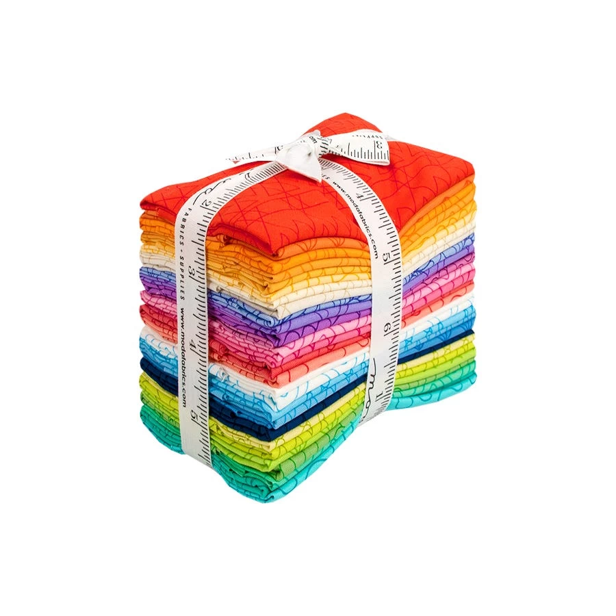 Rainbow Sherbet Fat Eighth BundleSariditty For Moda Fabrics 1 Rainbow Sherbet Fat Eighth BundleSariditty For Moda Fabrics