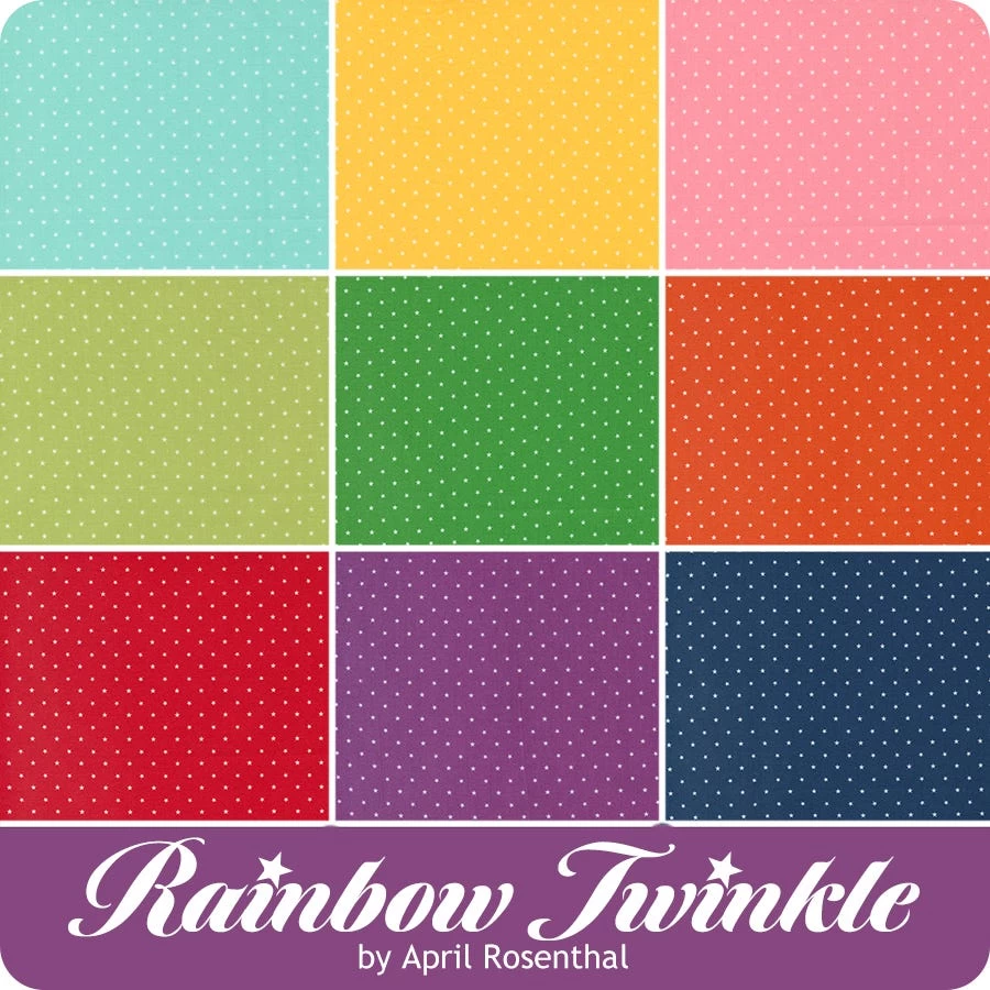 Rainbow Twinkle Fat Quarter BundleApril Rosenthal For Moda Fabrics 2 Rainbow Twinkle Fat Quarter BundleApril Rosenthal For Moda Fabrics - Image 2