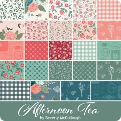 Afternoon Tea 2.5" Rolie PolieBeverly McCullough For Riley Blake Designs