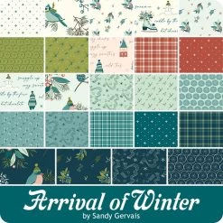 Arrival Of Winter 10" StackerSandy Gervais For Riley Blake Designs -Fabric Sewing Store rb arrivalofwinter ydg cs 3
