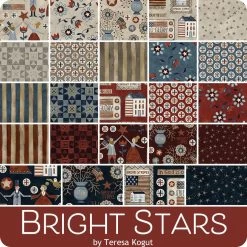 Bright Stars 5" StackerTeresa Kogut For Riley Blake Designs -Fabric Sewing Store rb brightstars ydg cs 4