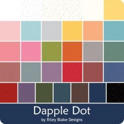Dapple Dot 2.5" Rolie PolieThe RBD Designers For Riley Blake Designs 5 Dapple Dot 2.5" Rolie PolieThe RBD Designers For Riley Blake Designs -Fabric Sewing Store rb dapple dot ydg 900 4