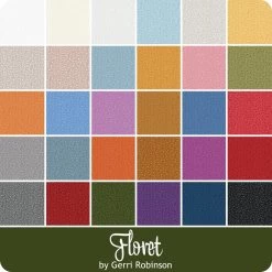 Floret 10" StackerGerri Robinson For Riley Blake Designs -Fabric Sewing Store rb floret ydg 900 1 1