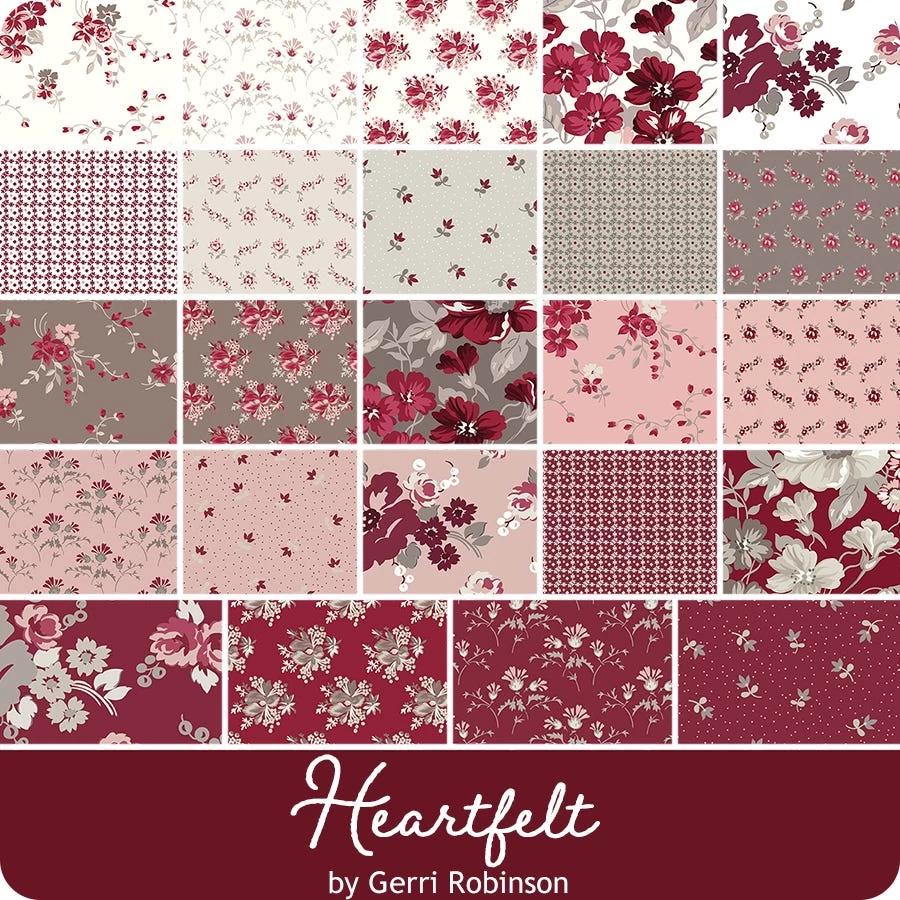 Heartfelt 10" StackerGerri Robinson For Riley Blake Designs 6 Heartfelt 10" StackerGerri Robinson For Riley Blake Designs - Image 6