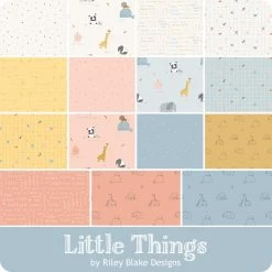 Little Things 5" StackerThe RBD Designers For Riley Blake Designs 9 Little Things 5" StackerThe RBD Designers For Riley Blake Designs -Fabric Sewing Store rb littlethings precut 900 1