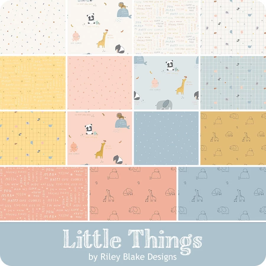 Little Things 2.5" Rolie PolieThe RBD Designers For Riley Blake Designs 3 Little Things 2.5" Rolie PolieThe RBD Designers For Riley Blake Designs - Image 3