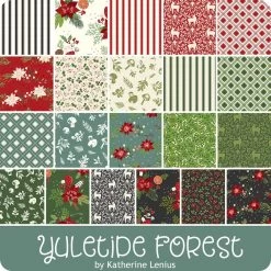Yuletide Forest Fat Quarter BundleKatherine Lenius For Riley Blake Designs -Fabric Sewing Store rb yuletideforest ydg cs 1