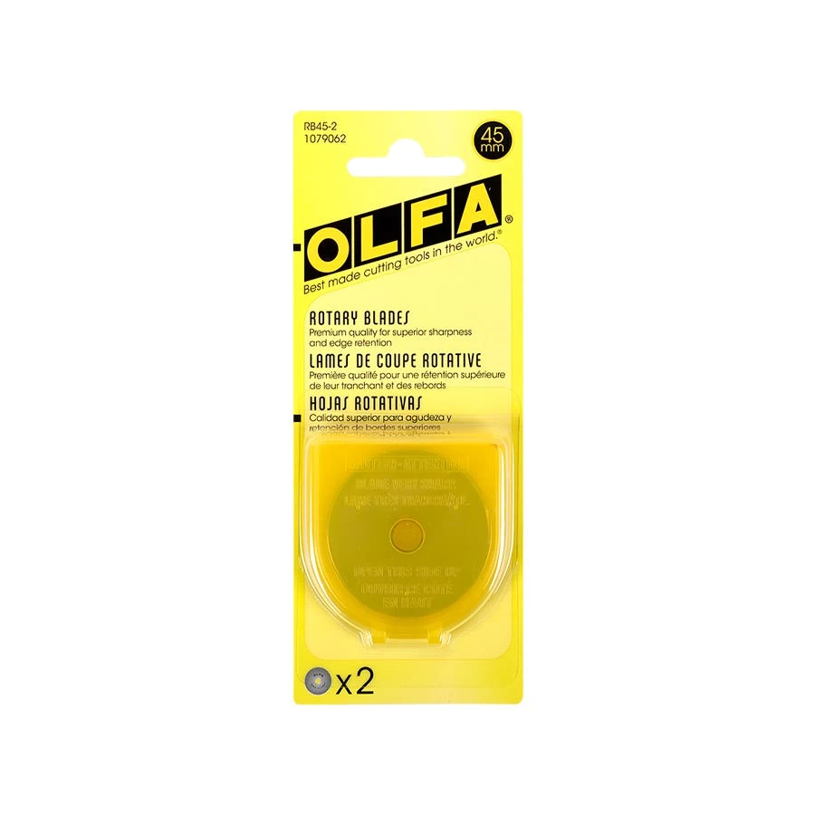 Olfa Two Pack 45mm Rotary BladeOlfa #RB45-2