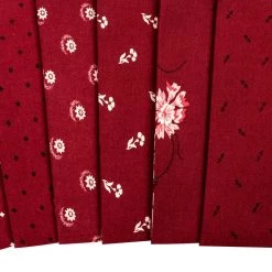 Red And White Gatherings Jolly BarPrimitive Gatherings For Moda Fabrics -Fabric Sewing Store red and white gatherings cu6 15