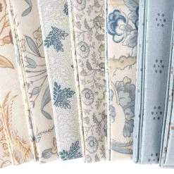 Regency Somerset Blues Layer CakeChristopher Wilson-Tate For Moda Fabrics -Fabric Sewing Store regencysomersetblues fqb cu2 3