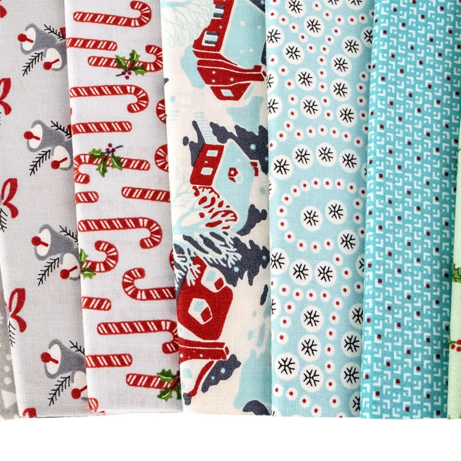 Retro Ho Ho Fat Quarter BundleAndover Fabrics 3 Retro Ho Ho Fat Quarter BundleAndover Fabrics - Image 3