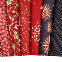 Retro Ho Ho Fat Quarter BundleAndover Fabrics 13 Retro Ho Ho Fat Quarter BundleAndover Fabrics -Fabric Sewing Store retrohohofqb cu5