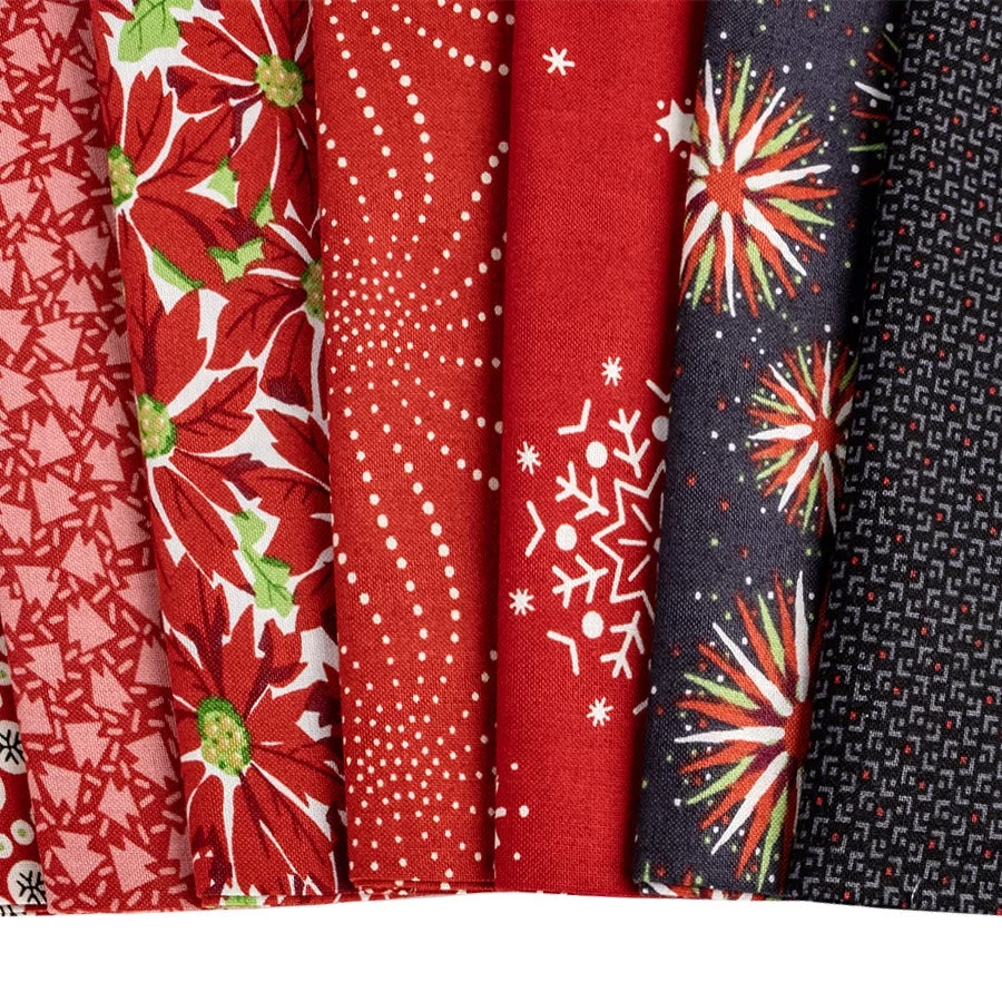 Retro Ho Ho Fat Quarter BundleAndover Fabrics 6 Retro Ho Ho Fat Quarter BundleAndover Fabrics - Image 6