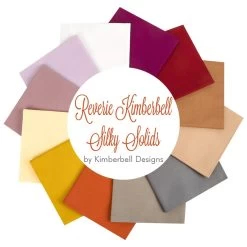 Reverie Kimberbell Silky Solids Fat Quarter BundleKimberbell Designs For Maywood Studio