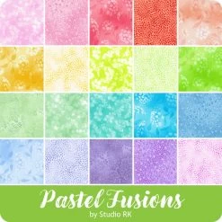 Fusions Collection Pastel Charm PackStudio RK For Robert Kaufman Fabrics -Fabric Sewing Store rk pastelfusions ydg cs 3