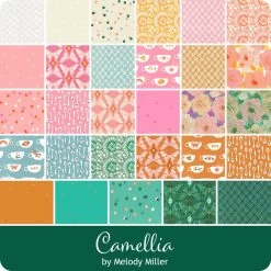 Camellia Charm PackMelody Miller For Ruby Star Society -Fabric Sewing Store rss camellia ydg 900 new 5
