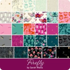 Firefly Charm PackSarah Watts For Ruby Star Society -Fabric Sewing Store rss firefly ydg 90 5