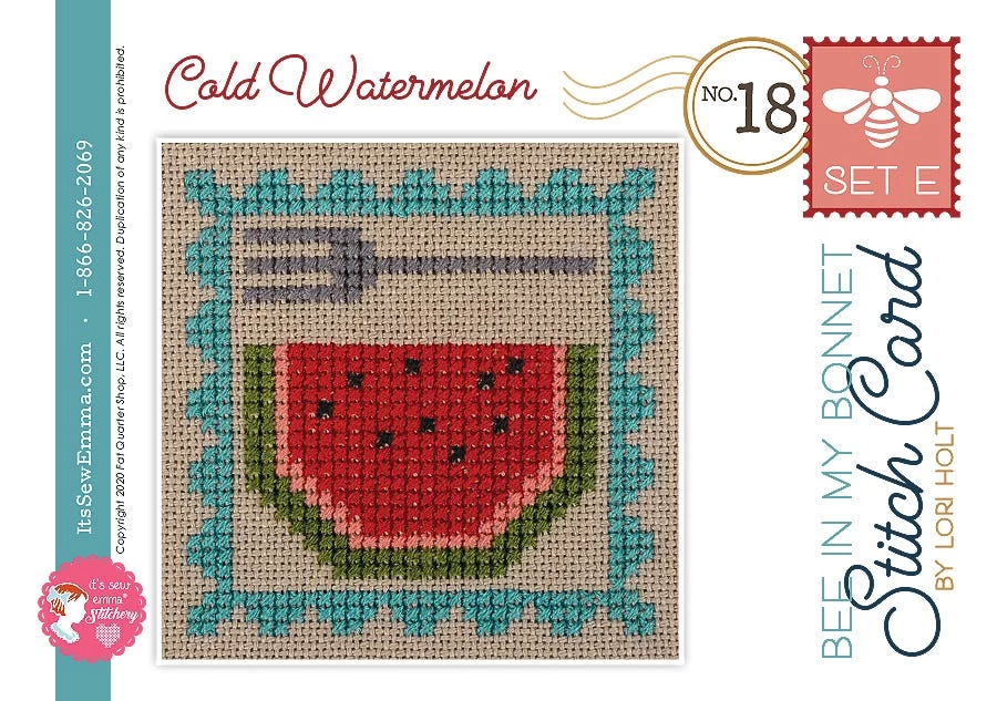 Bee In My Bonnet Stitch Cards Set ELori Holt Of Bee In My Bonnet #ISE-419 3 Bee In My Bonnet Stitch Cards Set ELori Holt Of Bee In My Bonnet #ISE-419 - Image 3