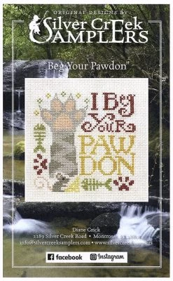 Beg Your Pawdon Cross Stitch PatternSilver Creek Samplers