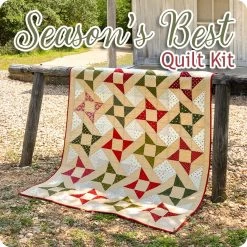 Season's Best Quilt KitFeaturing Joyful Gatherings By Primitive Gatherings