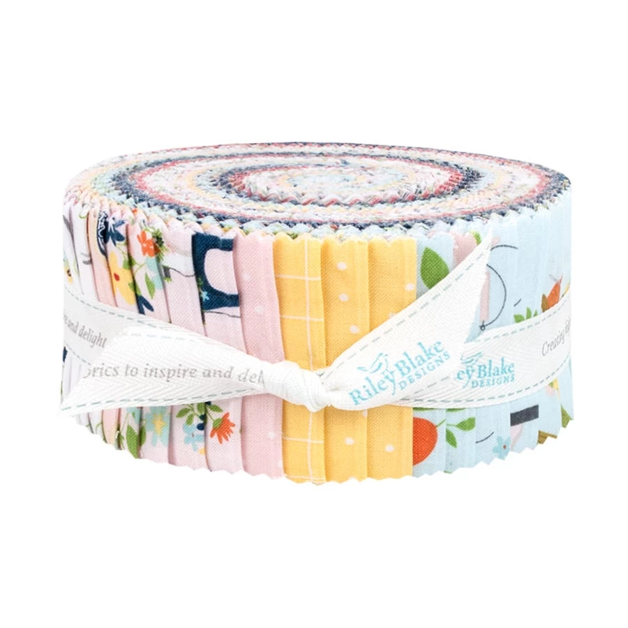 Sew Much Fun 2.5" Rolie PolieEcho Park For Riley Blake Designs 1 Sew Much Fun 2.5" Rolie PolieEcho Park For Riley Blake Designs