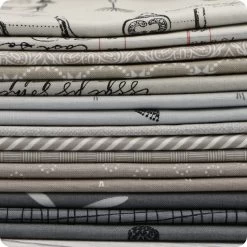 April 2023 Sew Colorful Gray Fat Quarter BundleCurated By Fat Quarter Shop -Fabric Sewing Store sewcolorful 0423 7