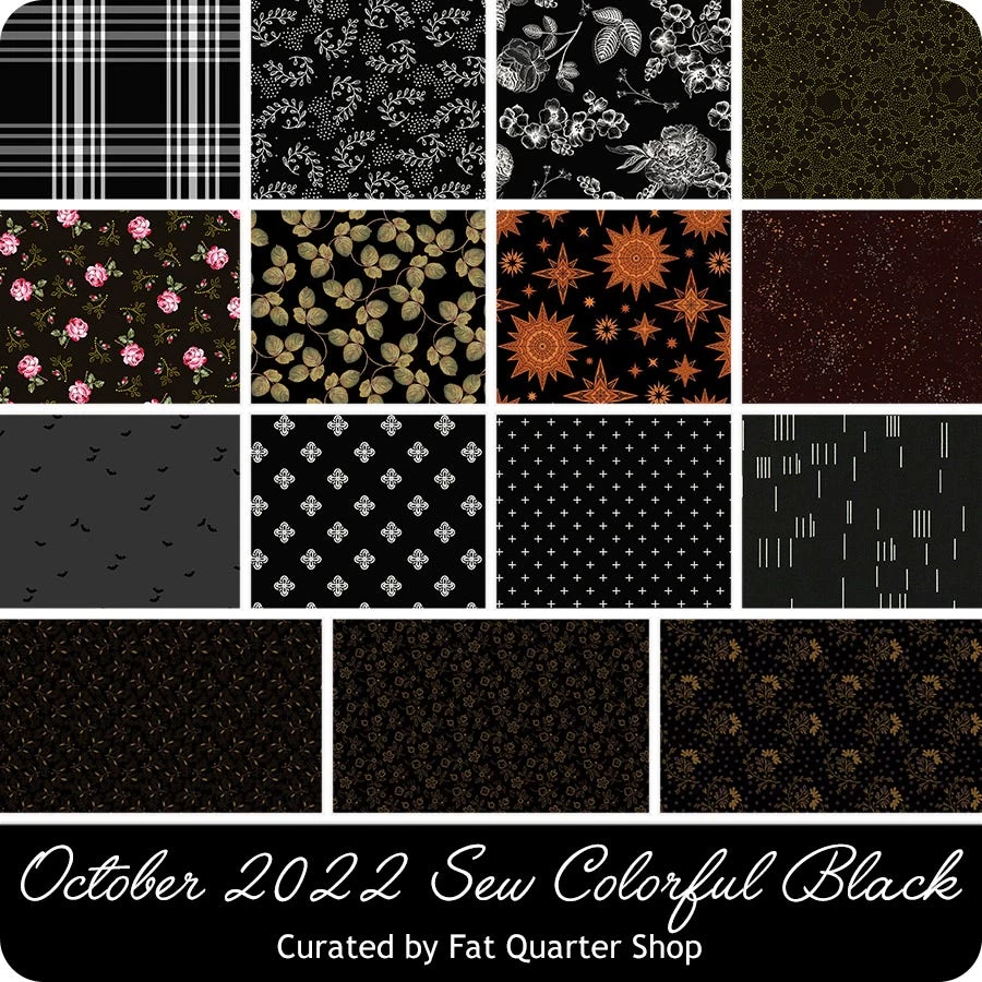 October 2022 Sew Colorful Black Fat Quarter BundleCurated By Fat Quarter Shop 7 October 2022 Sew Colorful Black Fat Quarter BundleCurated By Fat Quarter Shop - Image 7