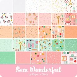 Sew Wonderful Fat Eighth BundlePaper + Cloth For Moda Fabrics -Fabric Sewing Store sewwonderful precut 900 new 1