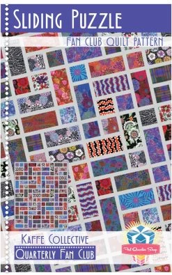 November 2022 Kaffe Collective Quarterly Fan ClubExclusively Available At Fat Quarter Shop -Fabric Sewing Store slidingpuzzle patterncover