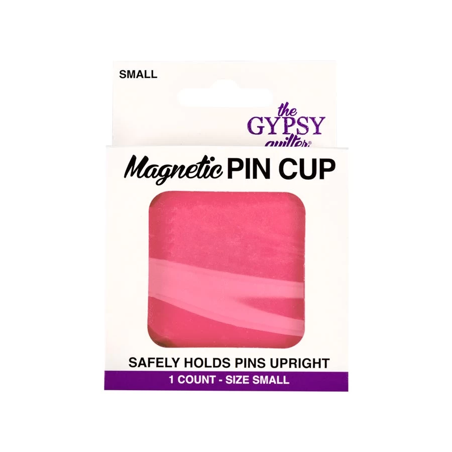 Fortune Fuchsia Small Magnetic Pin CupPurple Hobbies For The Gypsy Quilter #TGQPH005 3 Fortune Fuchsia Small Magnetic Pin CupPurple Hobbies For The Gypsy Quilter #TGQPH005 - Image 3