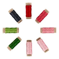 Spring Patchwork Seasons AuriFloss Thread PackAurifil