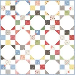Square Peg Quilt KitFeaturing Emma By Sherri & Chelsi -Fabric Sewing Store squarepeg top